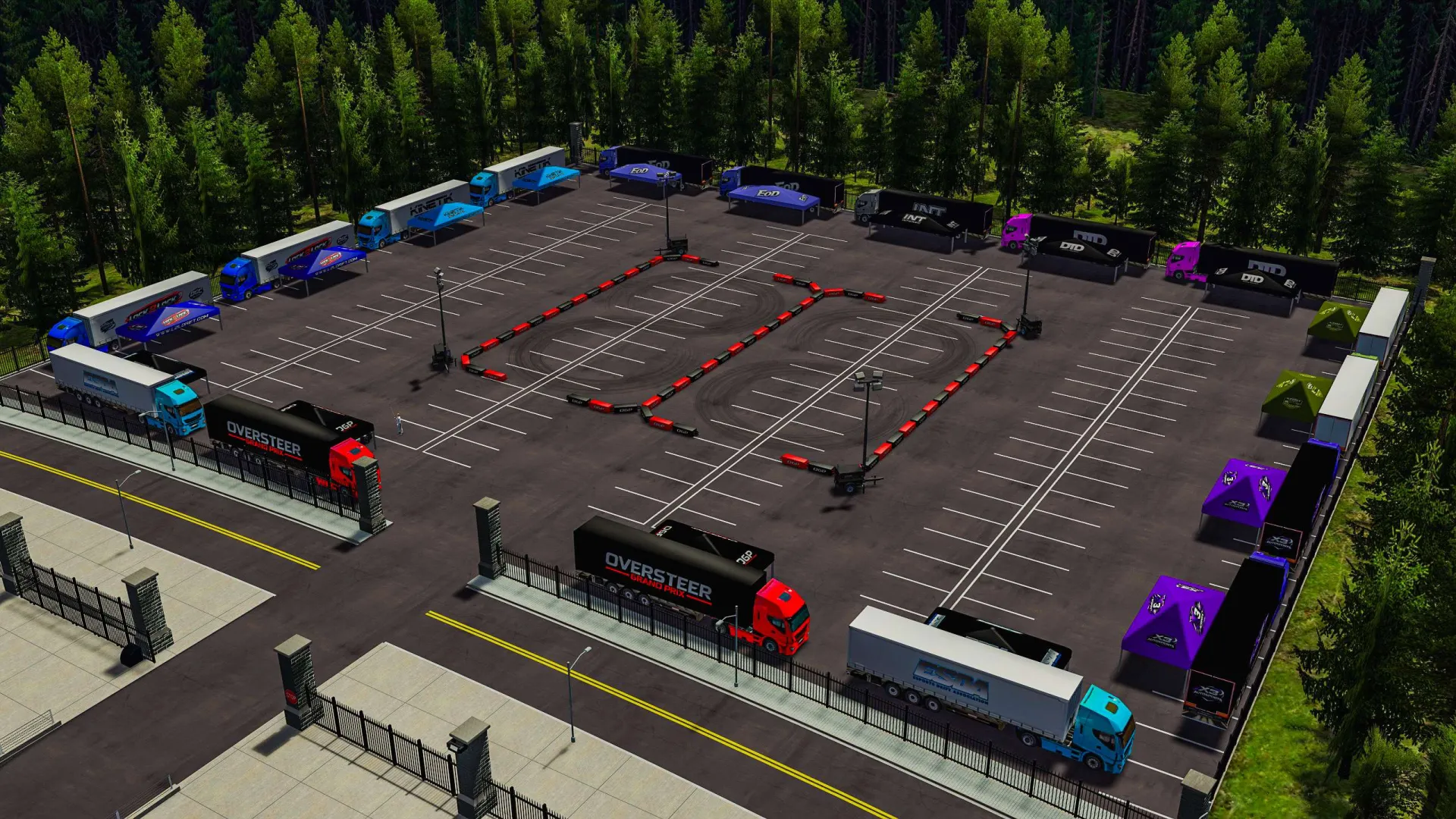 OGP Drift Arena Track For Assetto Corsa