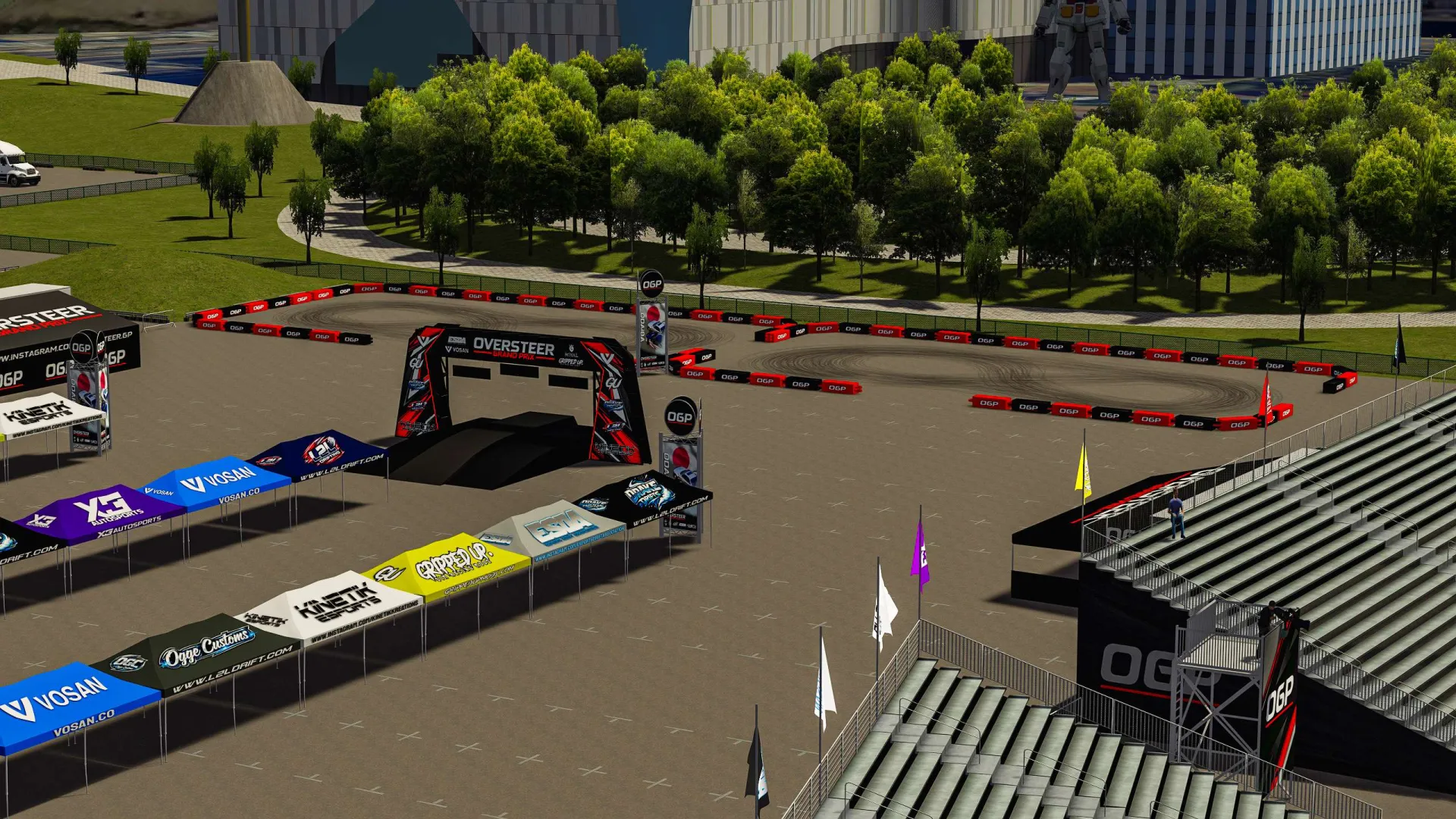 OGP Odaiba Track For Assetto Corsa