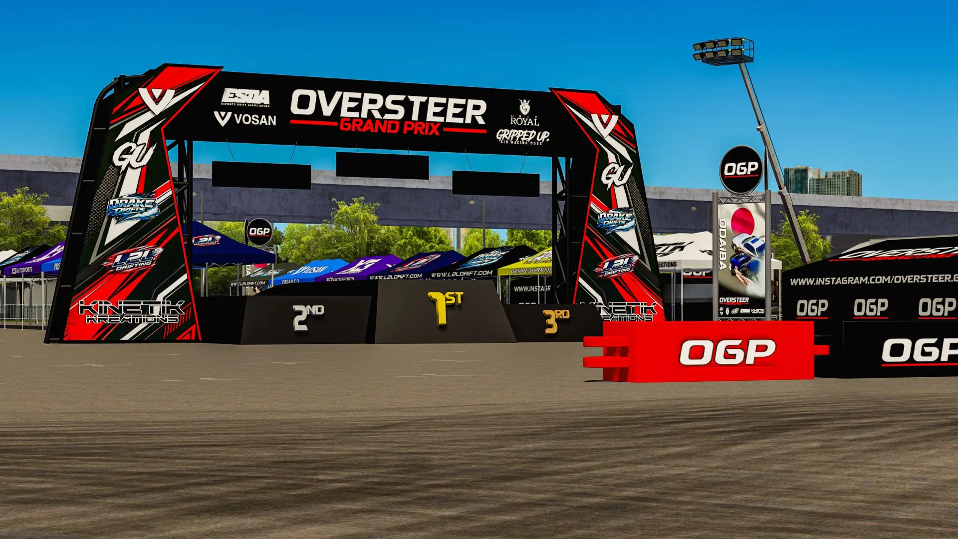 OGP Odaiba Track For Assetto Corsa