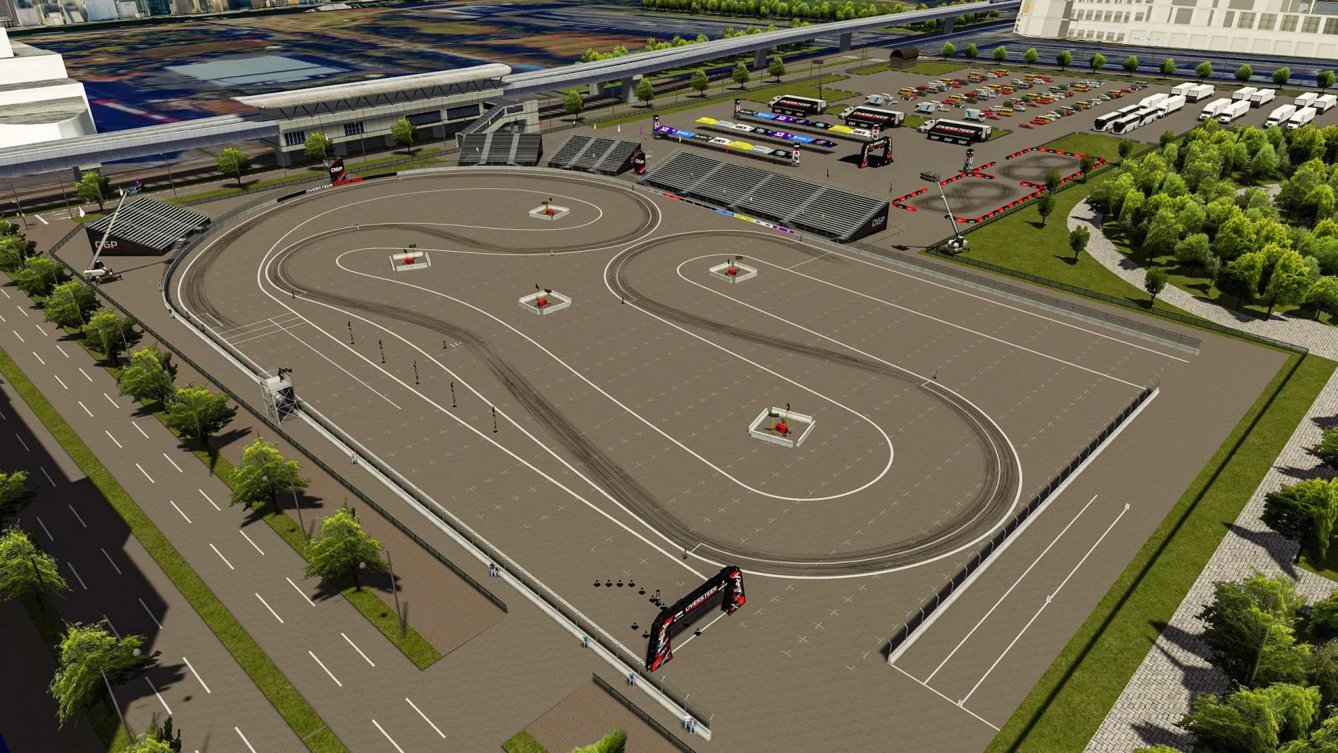 OGP Odaiba Track For Assetto Corsa
