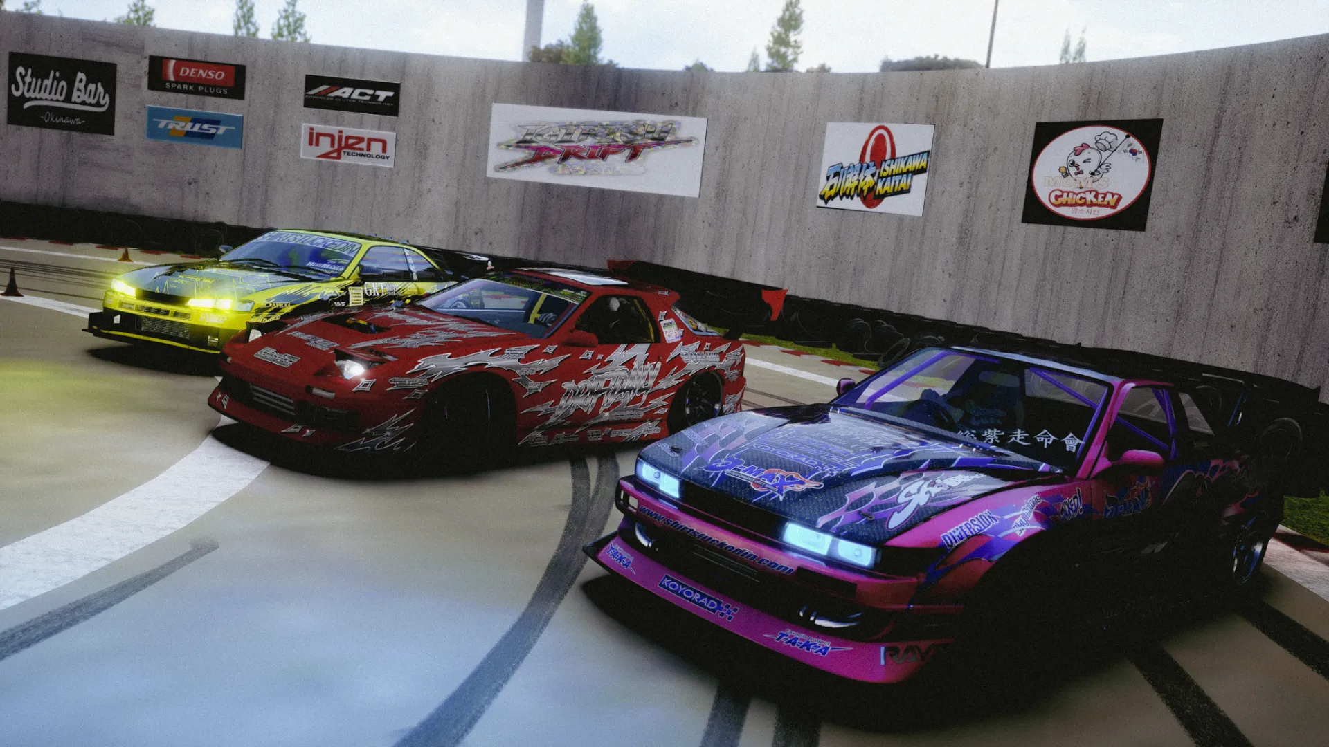 Okinawa Motorsports Multifield Track For Assetto Corsa