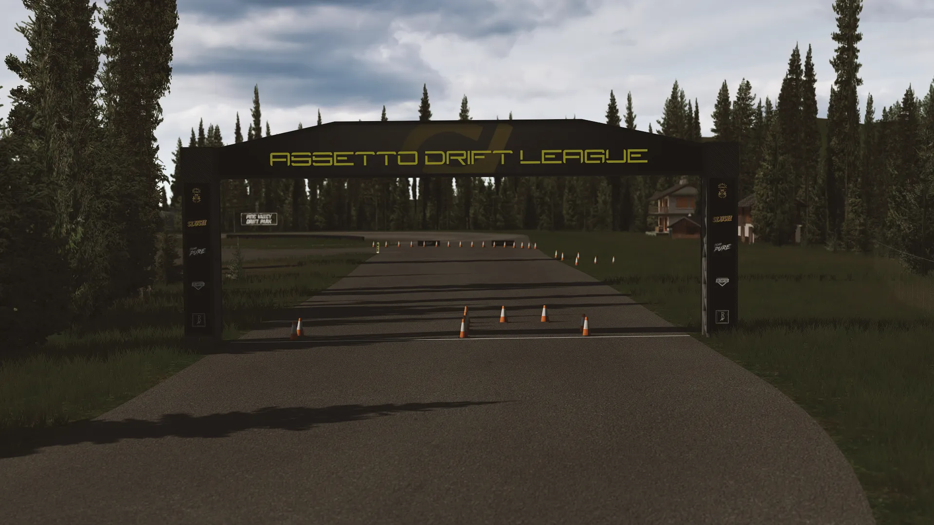 Pine Valley Drift Park Track For Assetto Corsa
