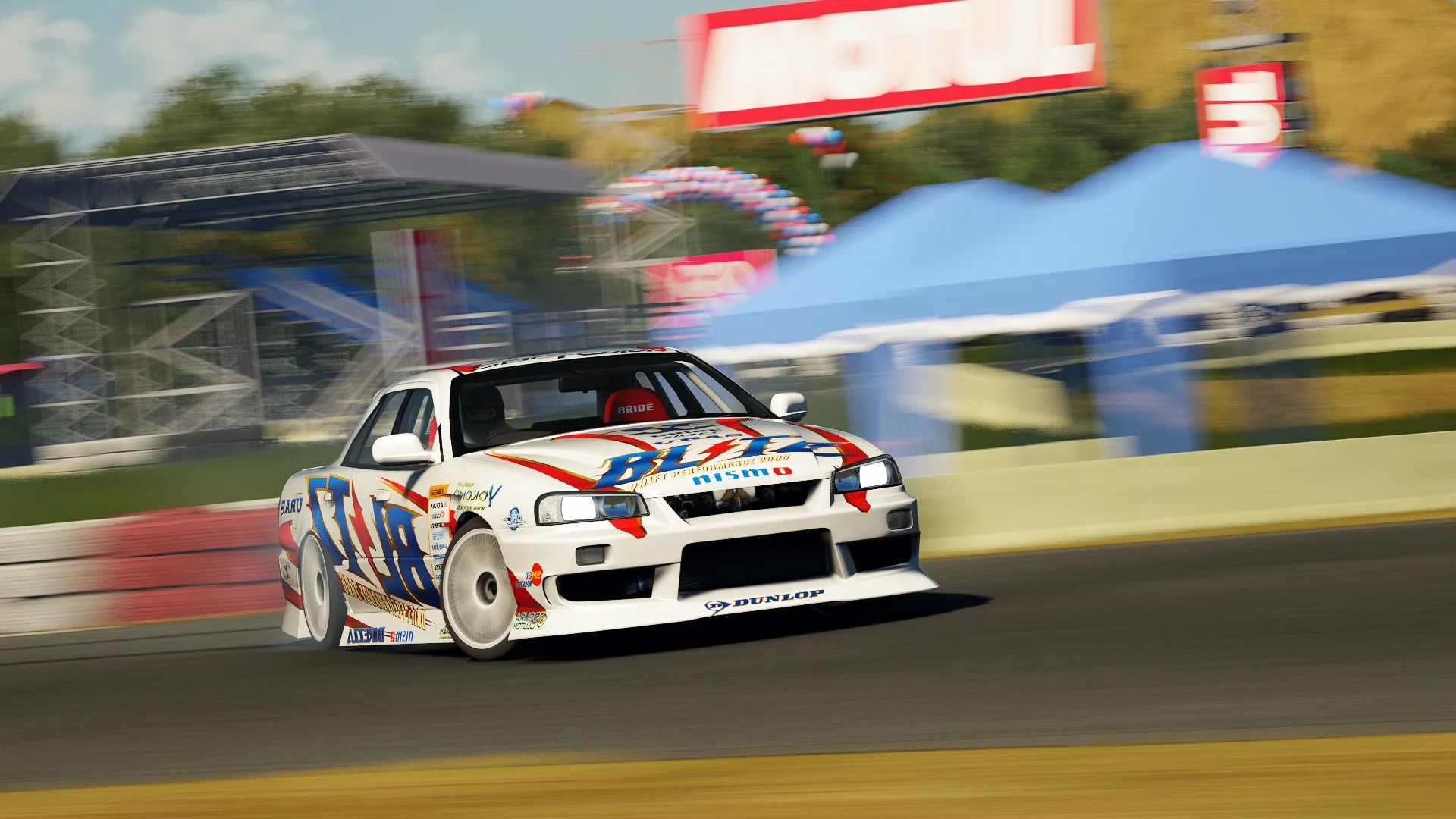 Roller Coaster Circuit Track For Assetto Corsa