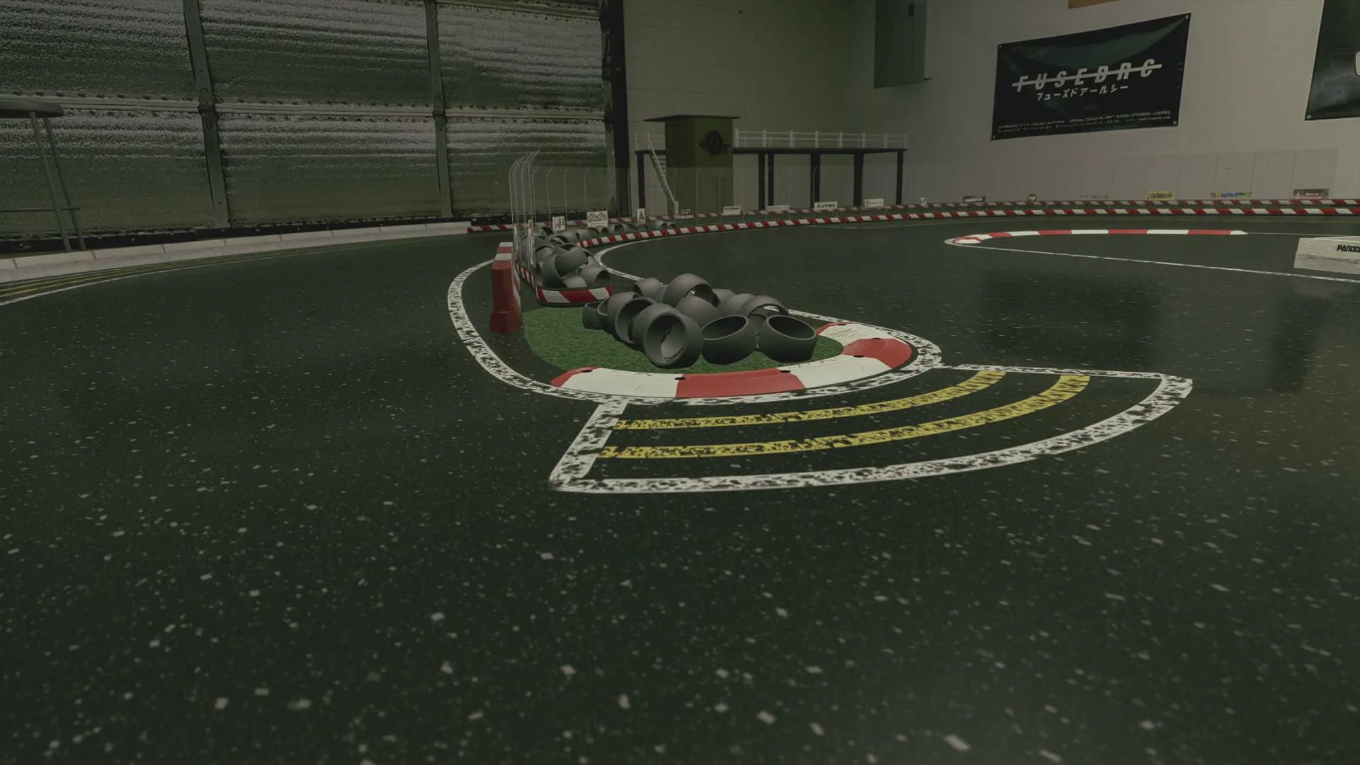 Rolling Garage RC Drift Circuit Track For Assetto Corsa