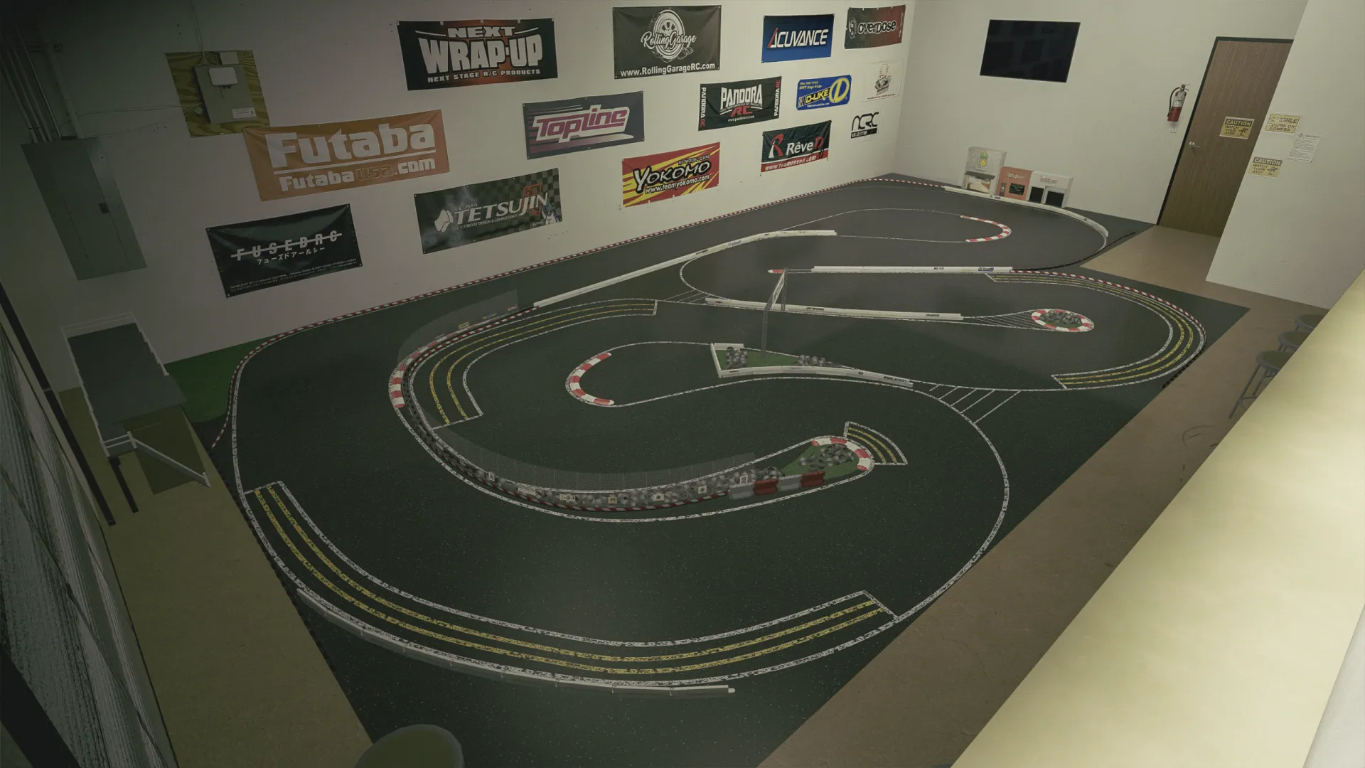 Rolling Garage RC Drift Circuit Assetto Corsa Track Thumbnail