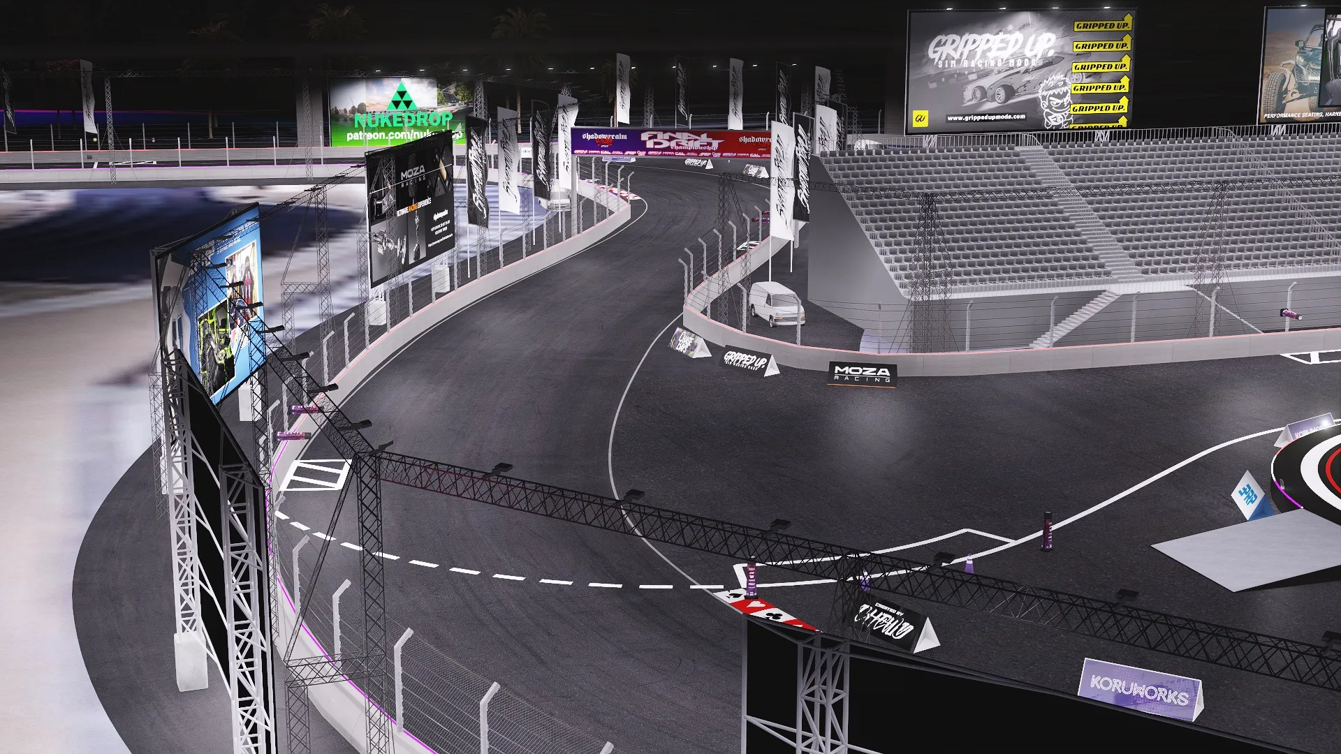 SRDL Rivals Sphere Las Vegas Strip Circuit 2026 Track For Assetto Corsa