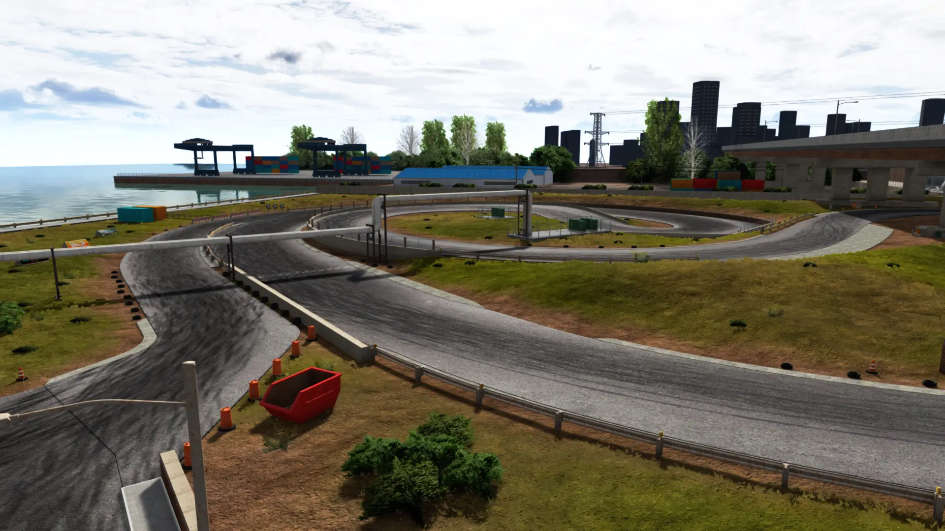 Steel Yard Track For Assetto Corsa