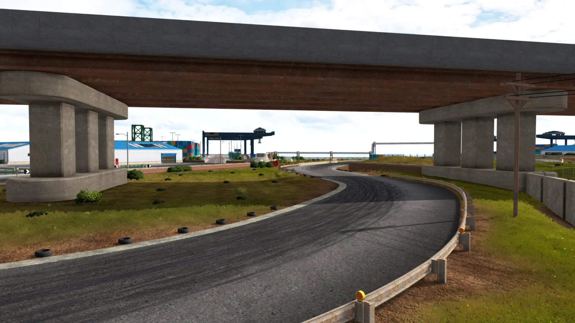 Steel Yard Track For Assetto Corsa