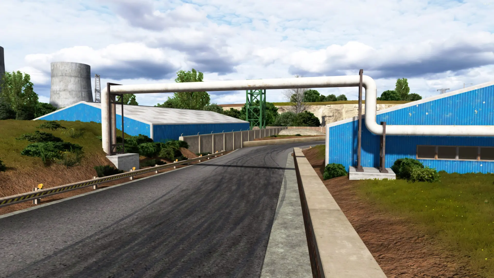 Steel Yard Track For Assetto Corsa