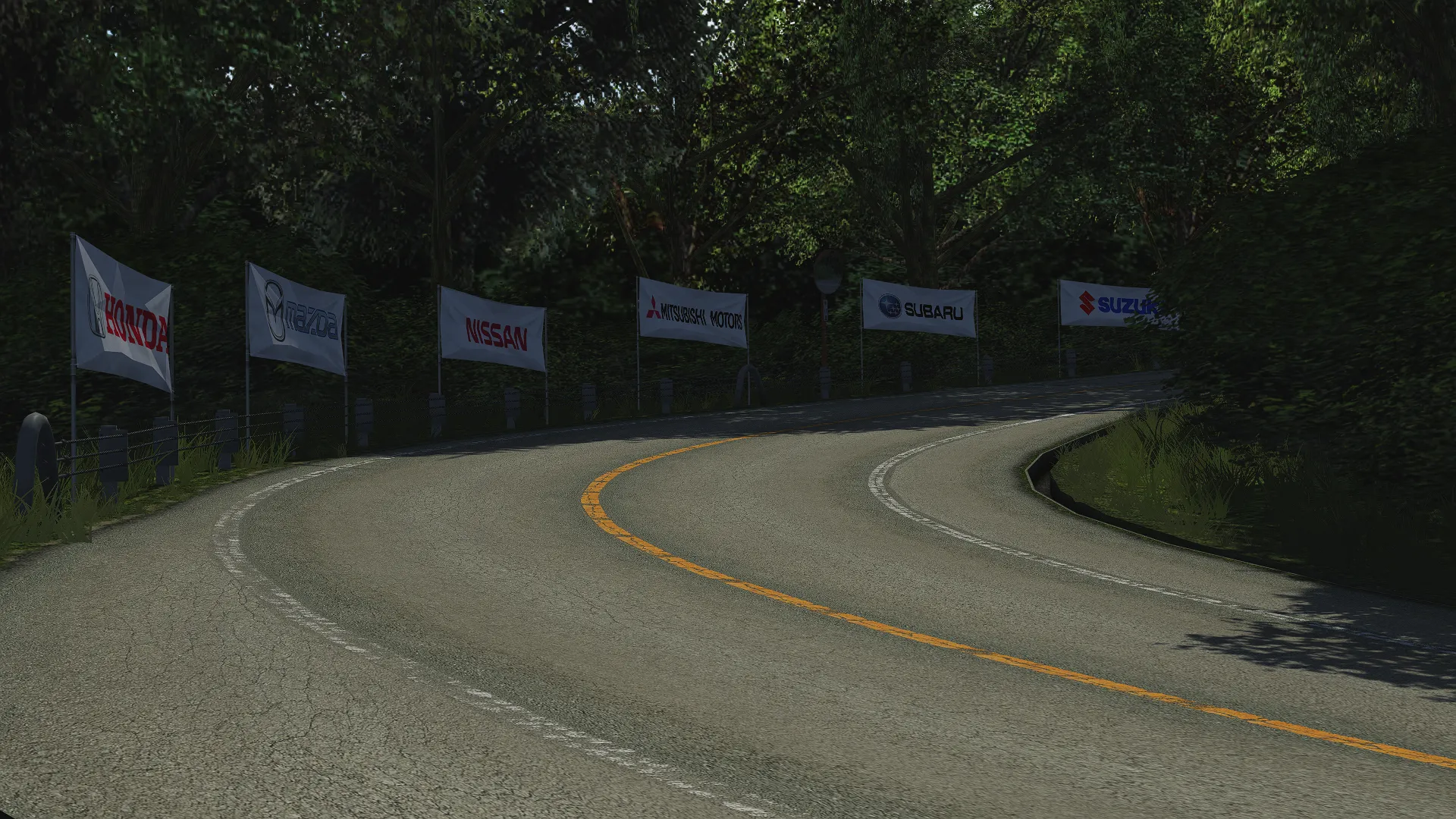 Tsukuba Fruits Line Track For Assetto Corsa