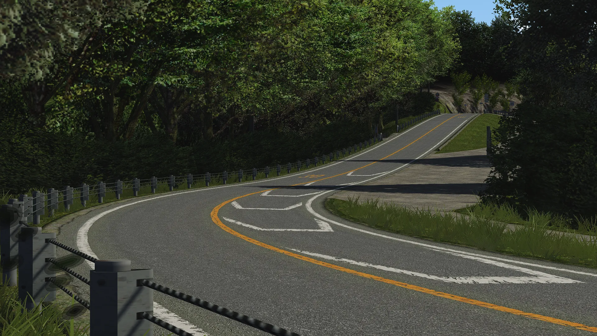 Tsukuba Fruits Line Track For Assetto Corsa