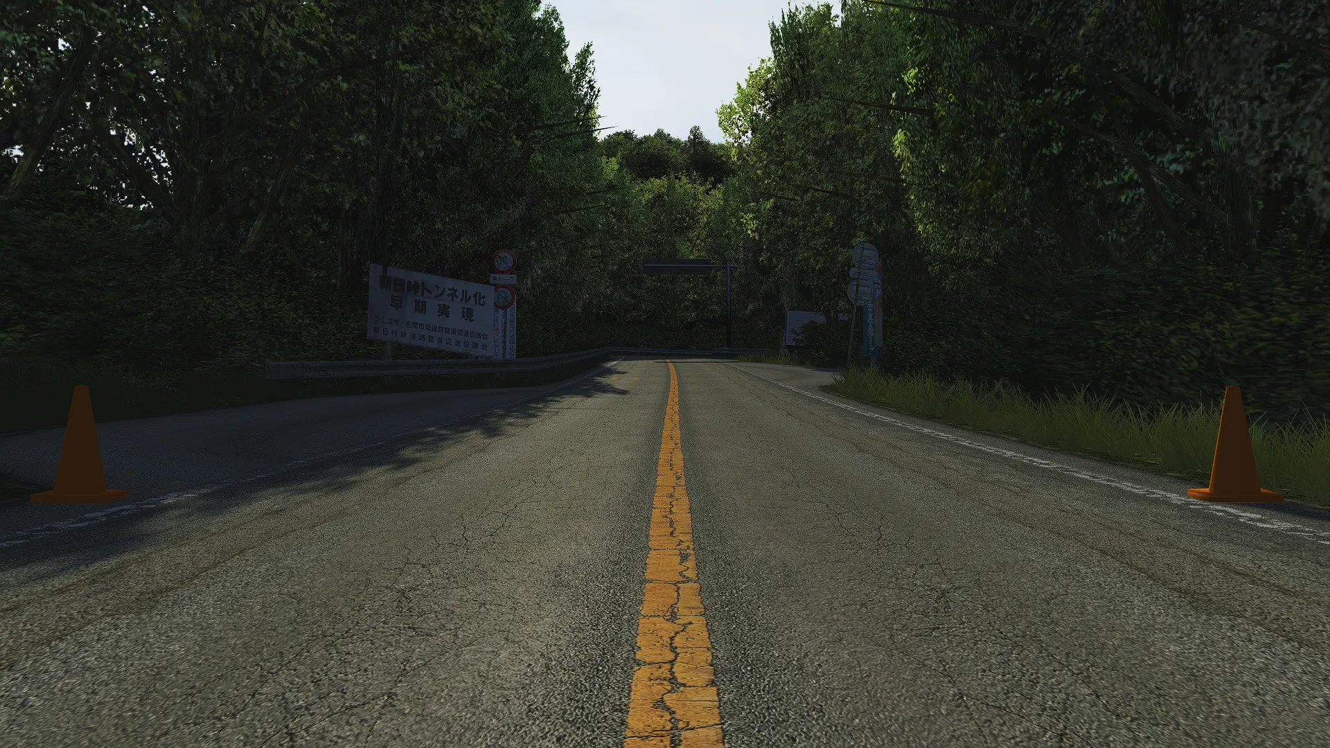 Tsukuba Fruits Line Track For Assetto Corsa