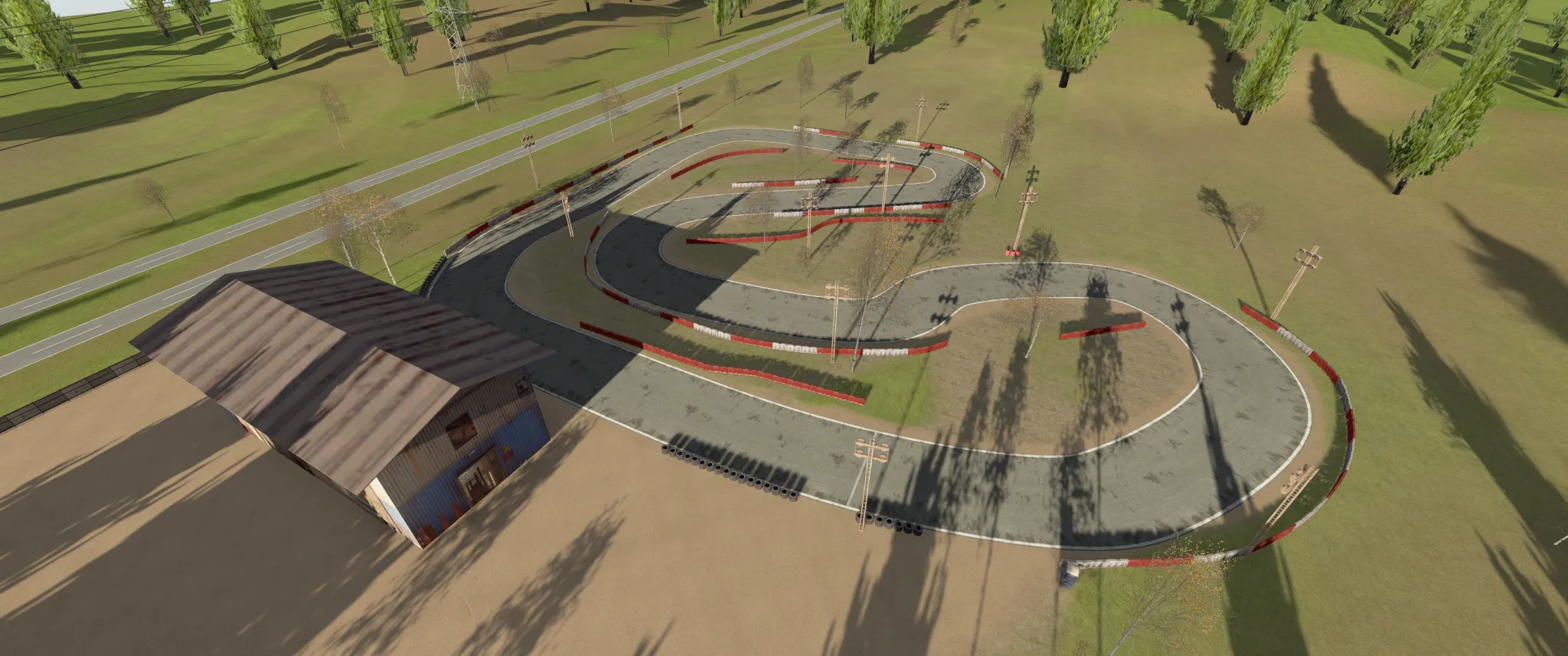 Warzone Verdansk Kart Track Track For Assetto Corsa