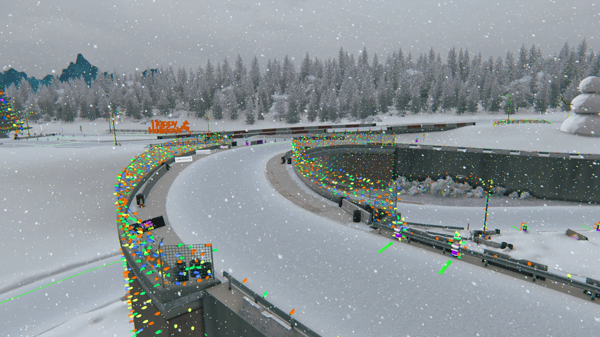 Winter Shadow Valley Track For Assetto Corsa