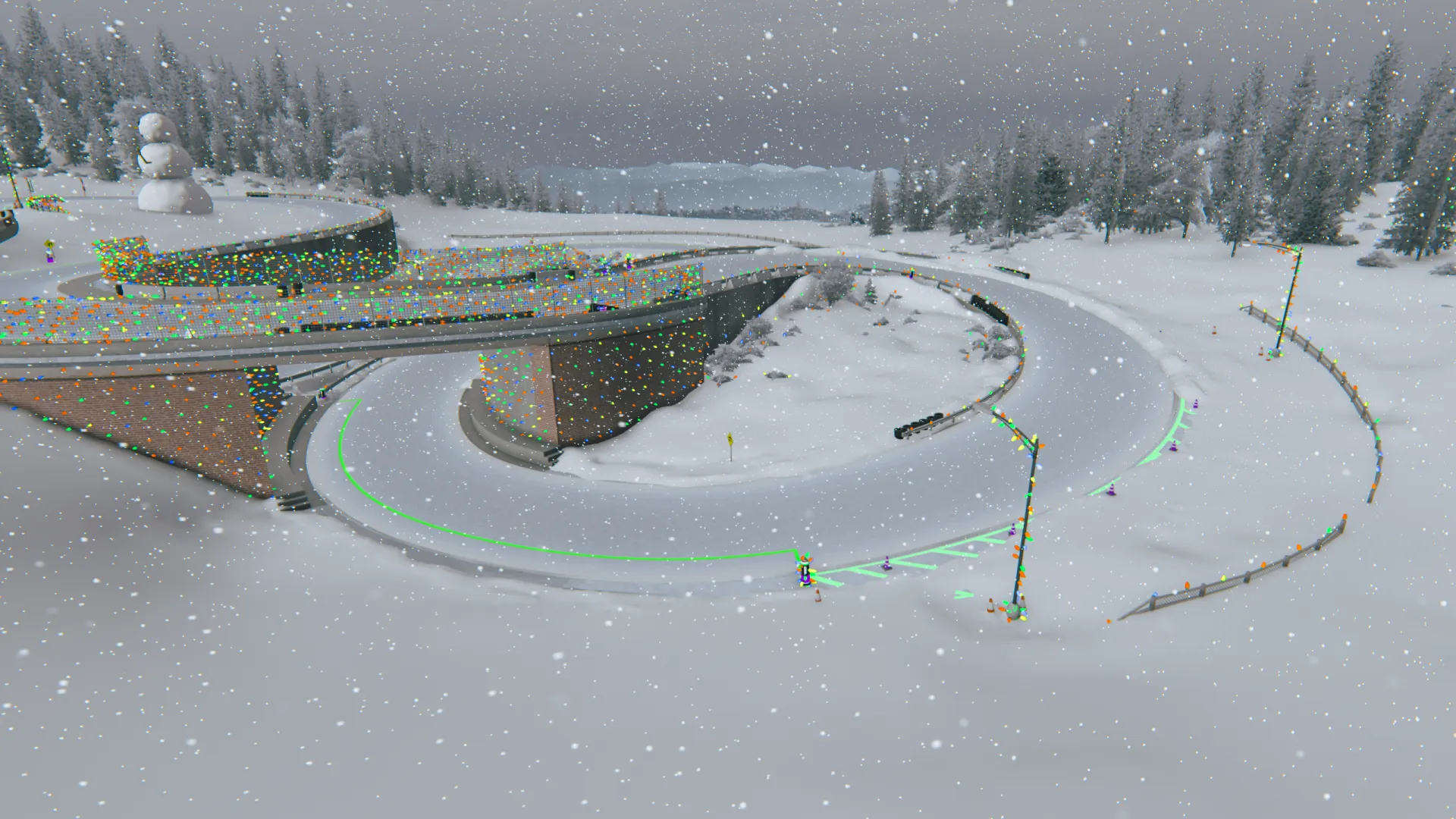 Winter Shadow Valley Track For Assetto Corsa