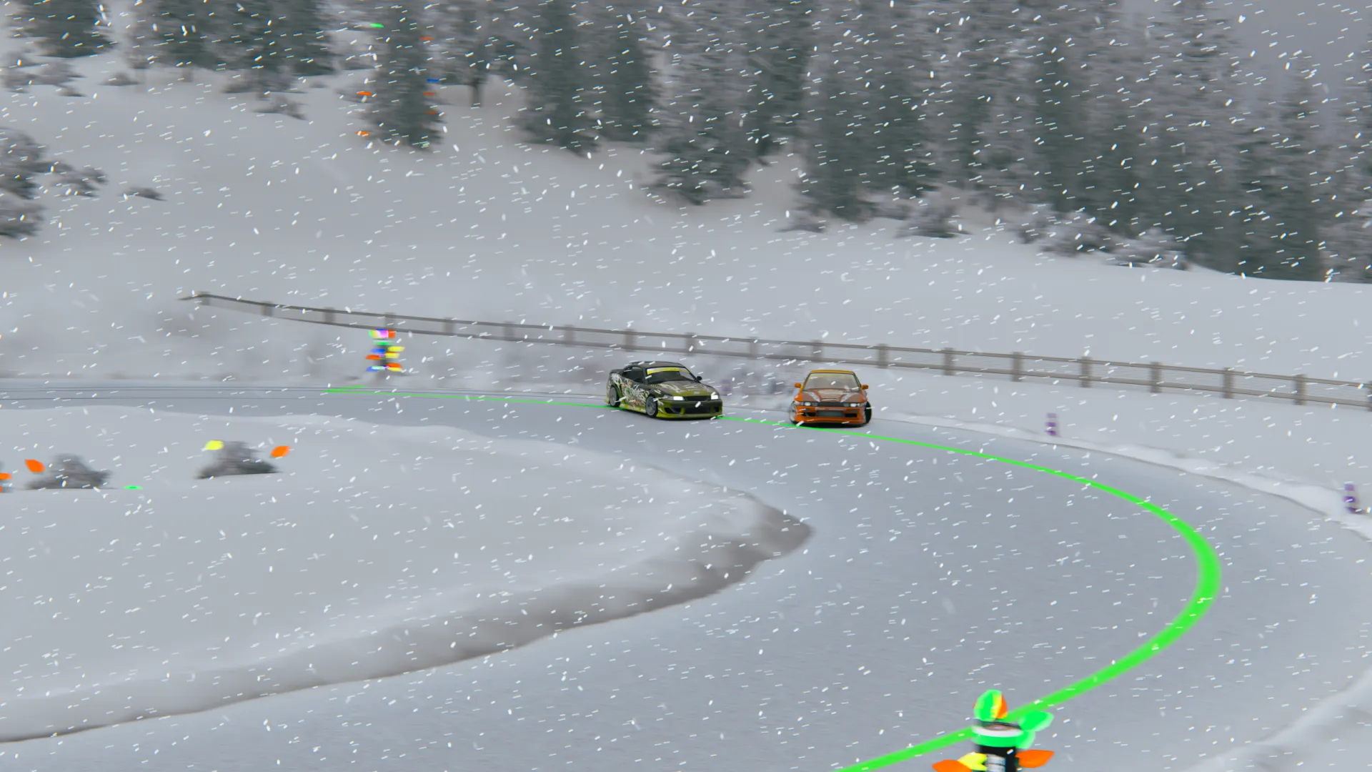 Winter Shadow Valley Track For Assetto Corsa