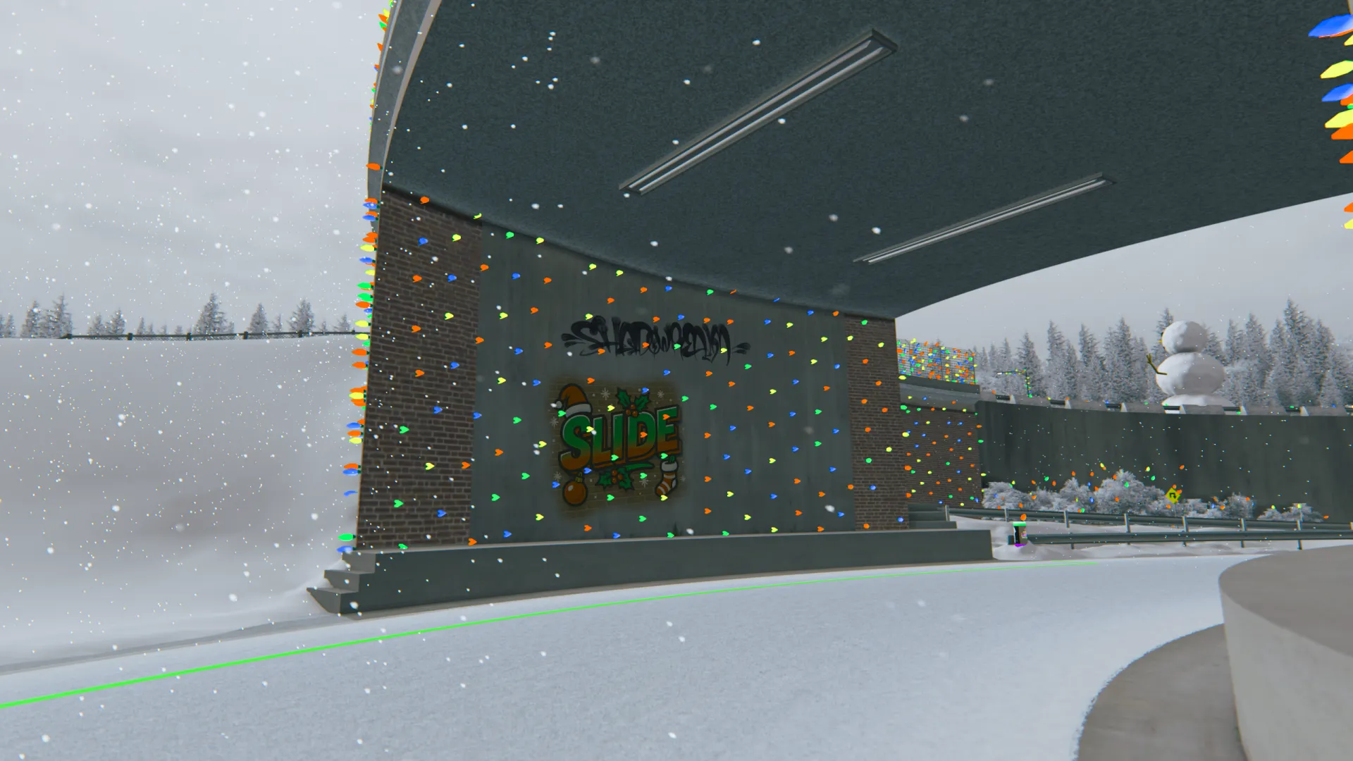 Winter Shadow Valley Track For Assetto Corsa