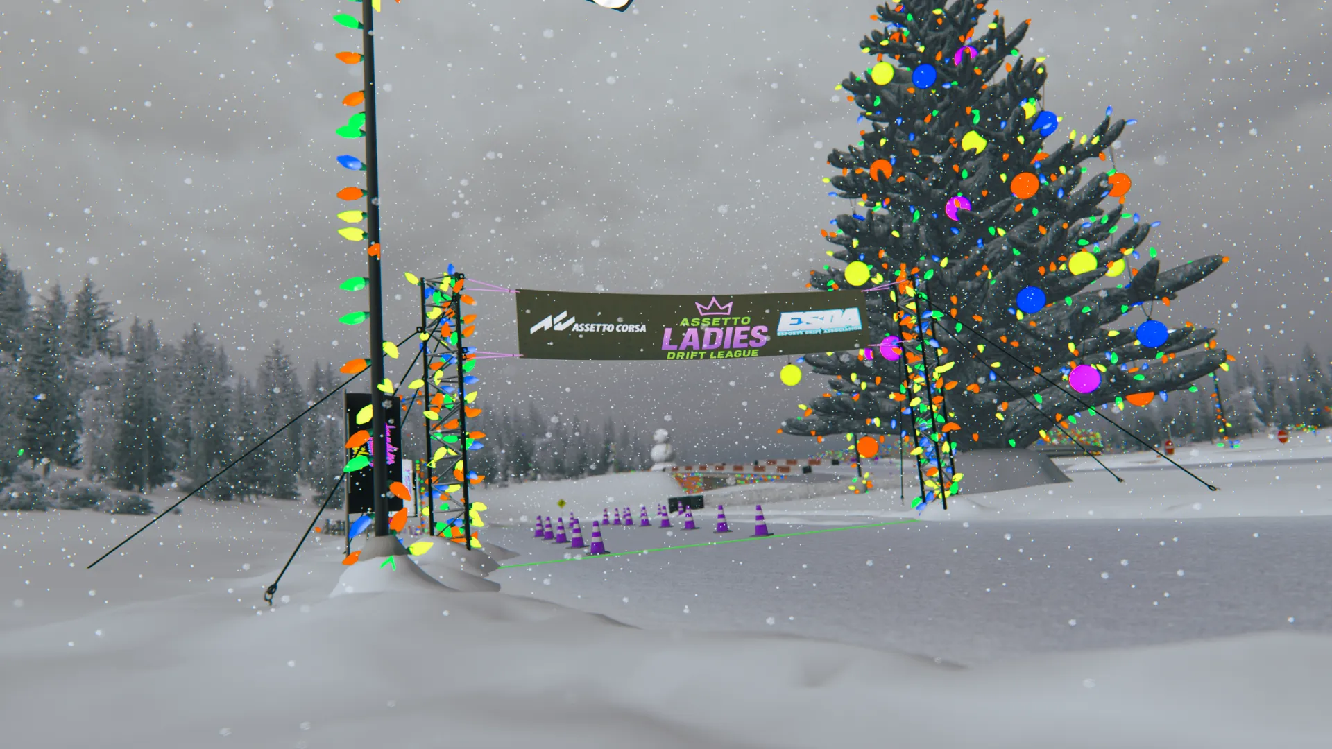 Winter Shadow Valley Track For Assetto Corsa